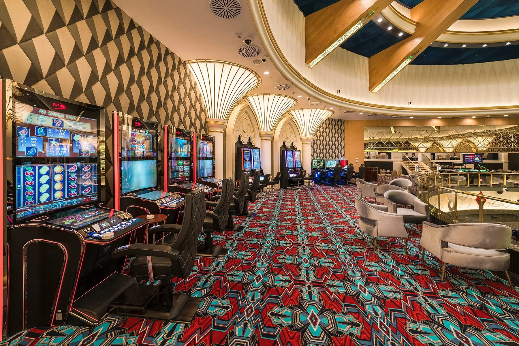 Casino resort evening with time for dining and conversation
